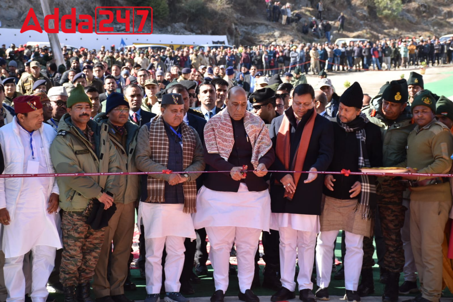 Defence Minister Unveils 35 BRO Projects In Border Regions