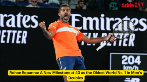 Rohan Bopanna: A New Milestone at 43 as the Oldest World No. 1 in Men's Doubles