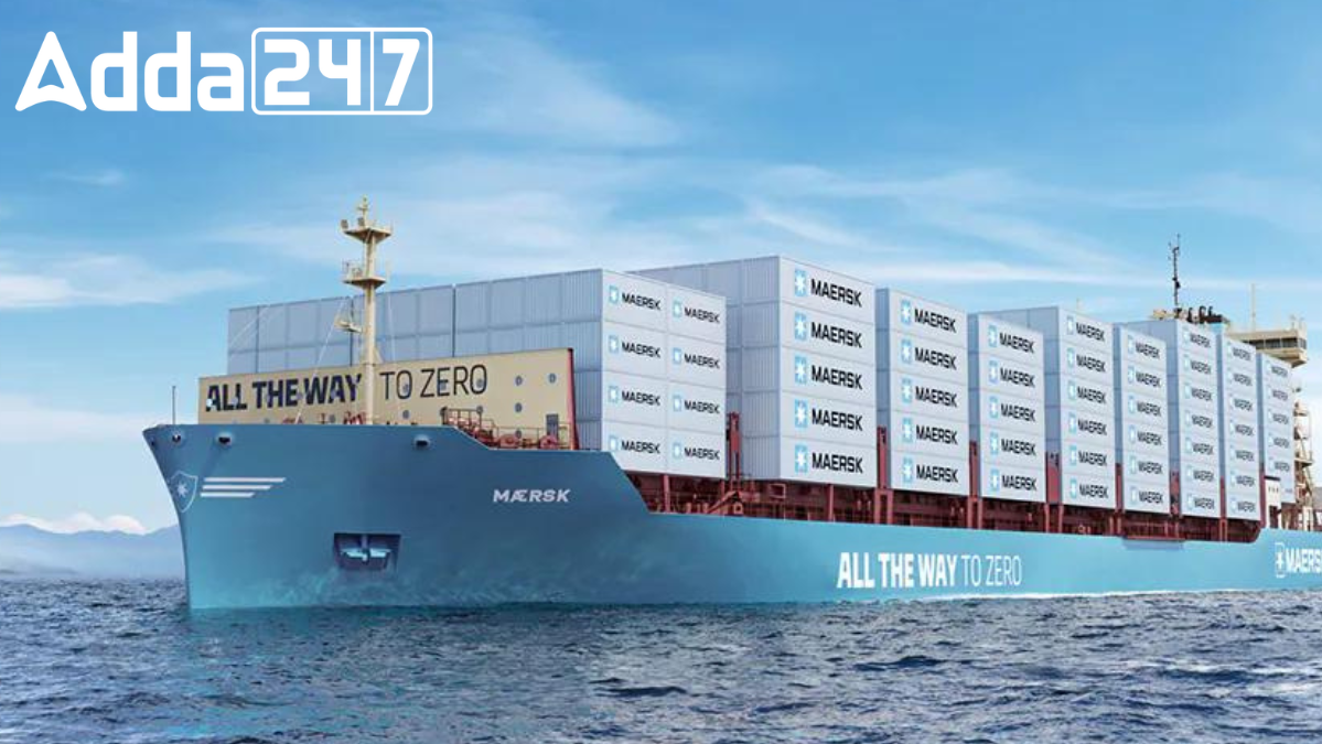 Maersk Reveals World's Largest Ship Fueled by Methanol