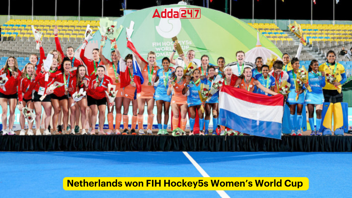 Netherlands won FIH Hockey5s Women’s World Cup