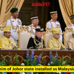 Sultan Ibrahim of Johor state installed as Malaysia's 17th king