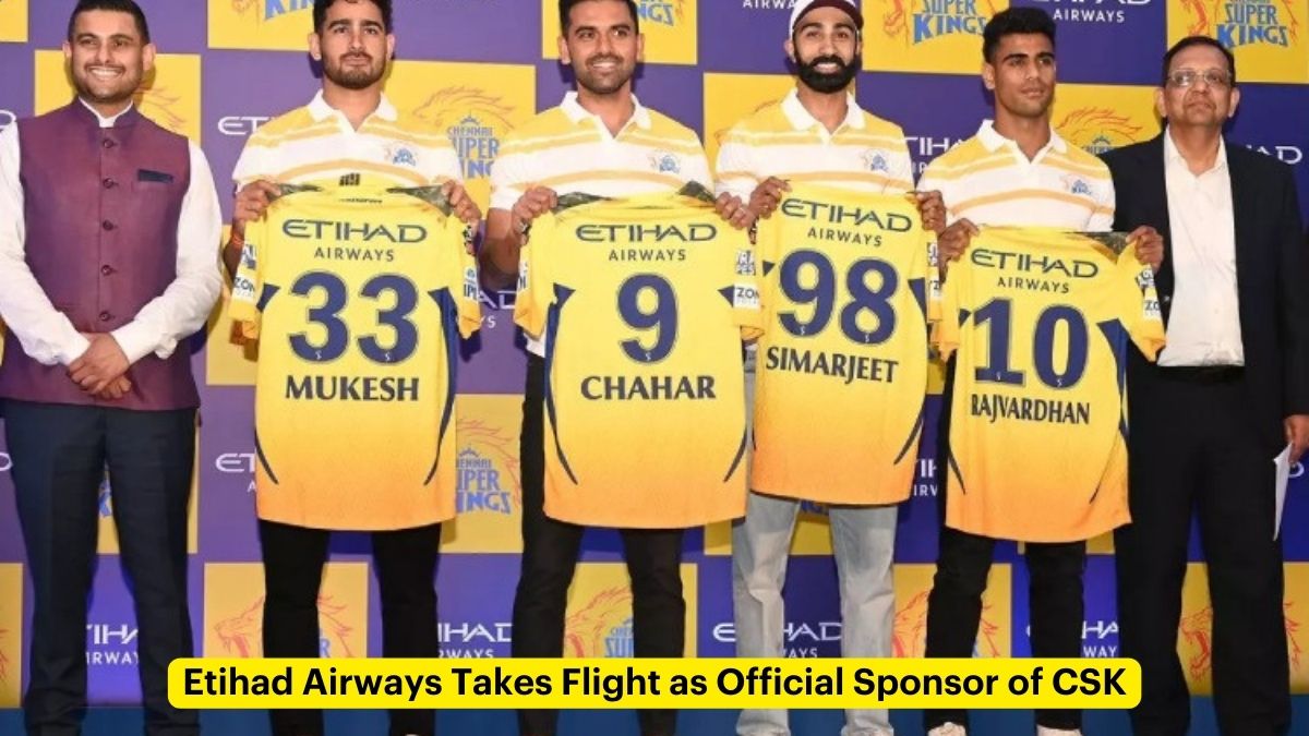 Etihad Airways Takes Flight as Official Sponsor of CSK