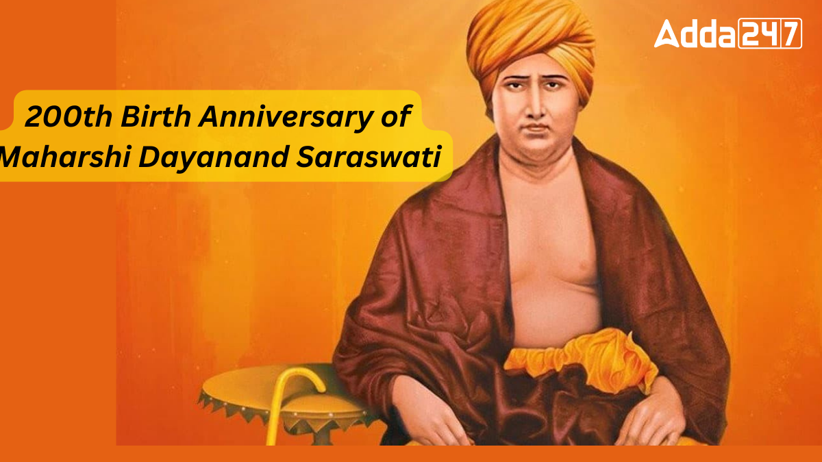 200th Birth Anniversary of Maharshi Dayanand Saraswati