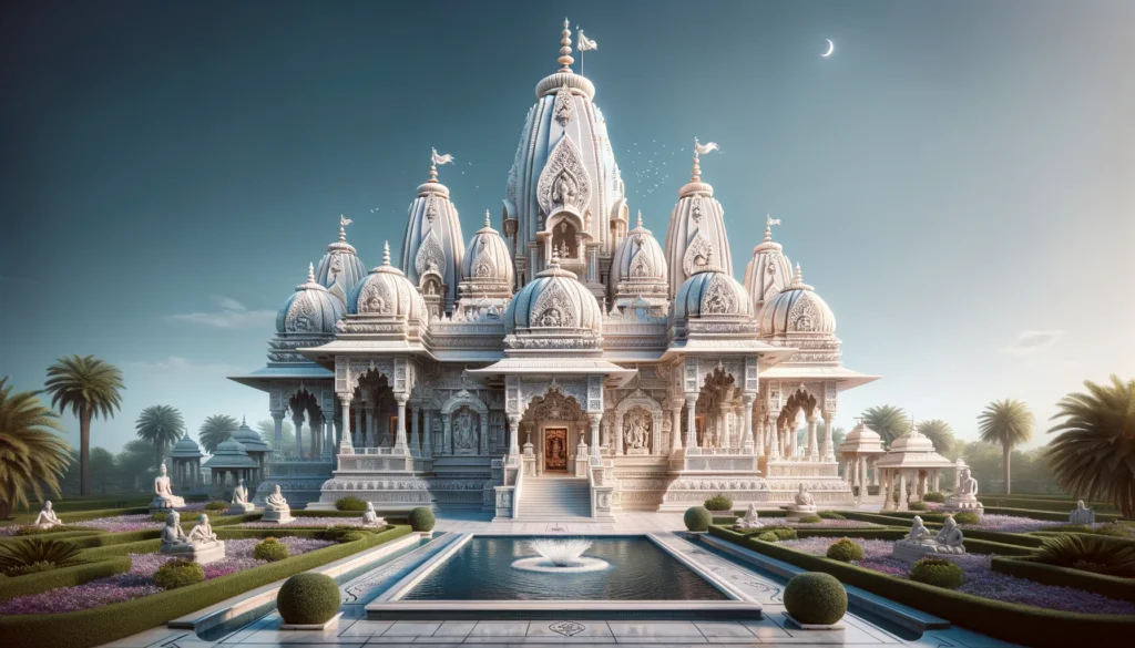 BAPS Mandir Location, Photo, Specifications, Religion and Designer