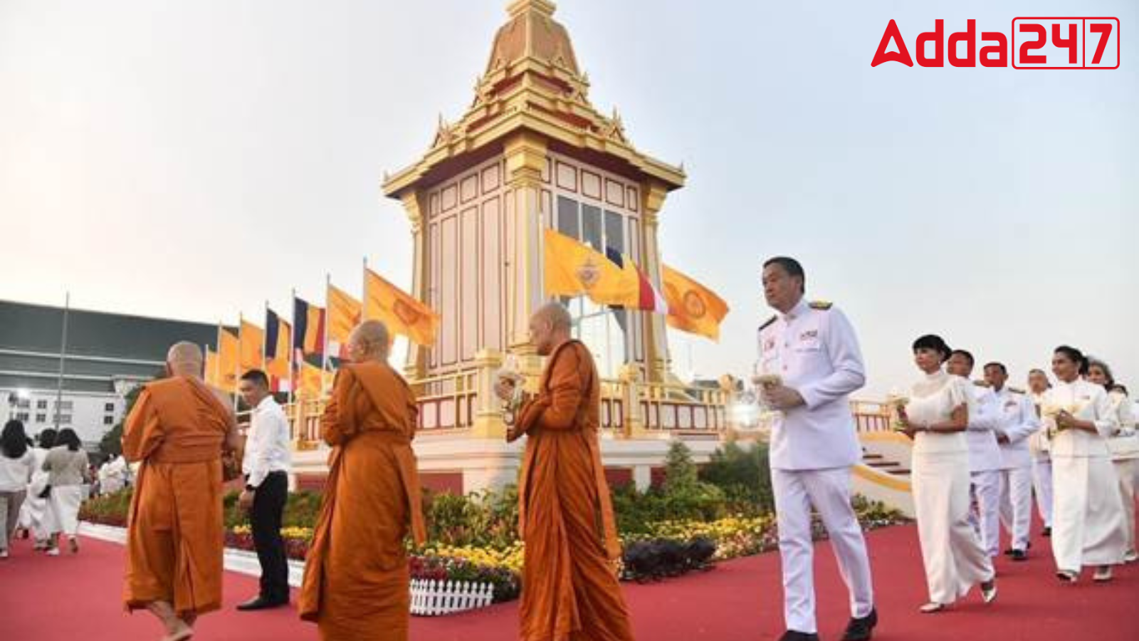 Lord Buddha Sacred Relics Enshrined In Thailand