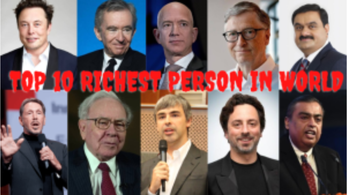 Top-10 Richest Man in the World By August 2024