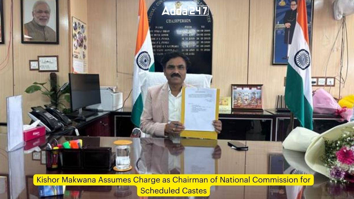 Kishor Makwana Assumes Charge as Chairman of National Commission for Scheduled Castes