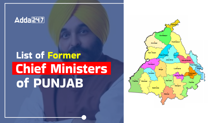 List of Former Chief Ministers of Punjab (1947-2024)