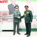 General Manoj Pande Inaugurates High-Tech IT Lab at Academy of Armed Forces in Uzbekistan