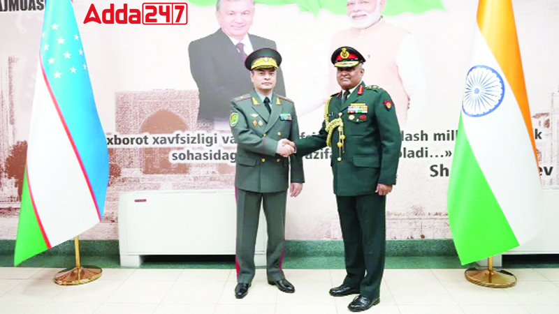 General Manoj Pande Inaugurates High-Tech IT Lab at Academy of Armed Forces in Uzbekistan