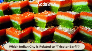 Which Indian City is Related to "Tricolor Barfi"?