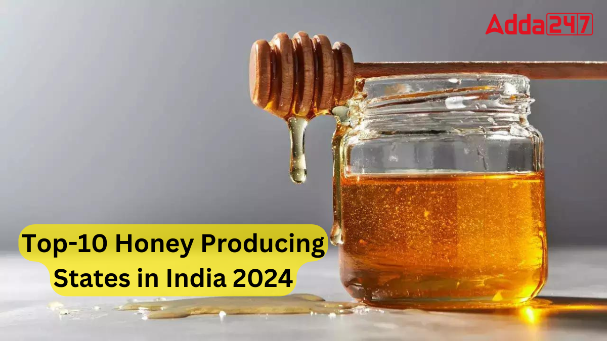 To-10 Honey Producing States in India 2024