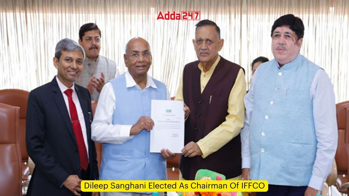 Dileep Sanghani Elected As Chairman Of IFFCO