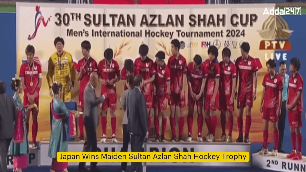 Japan Wins Maiden Sultan Azlan Shah Hockey Trophy