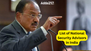 List of National Security Advisors in India