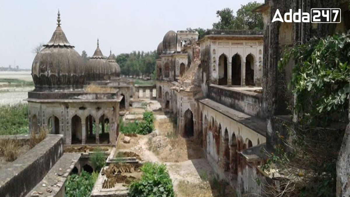 Which District of Uttar Pradesh is Related to Mughal Ghat