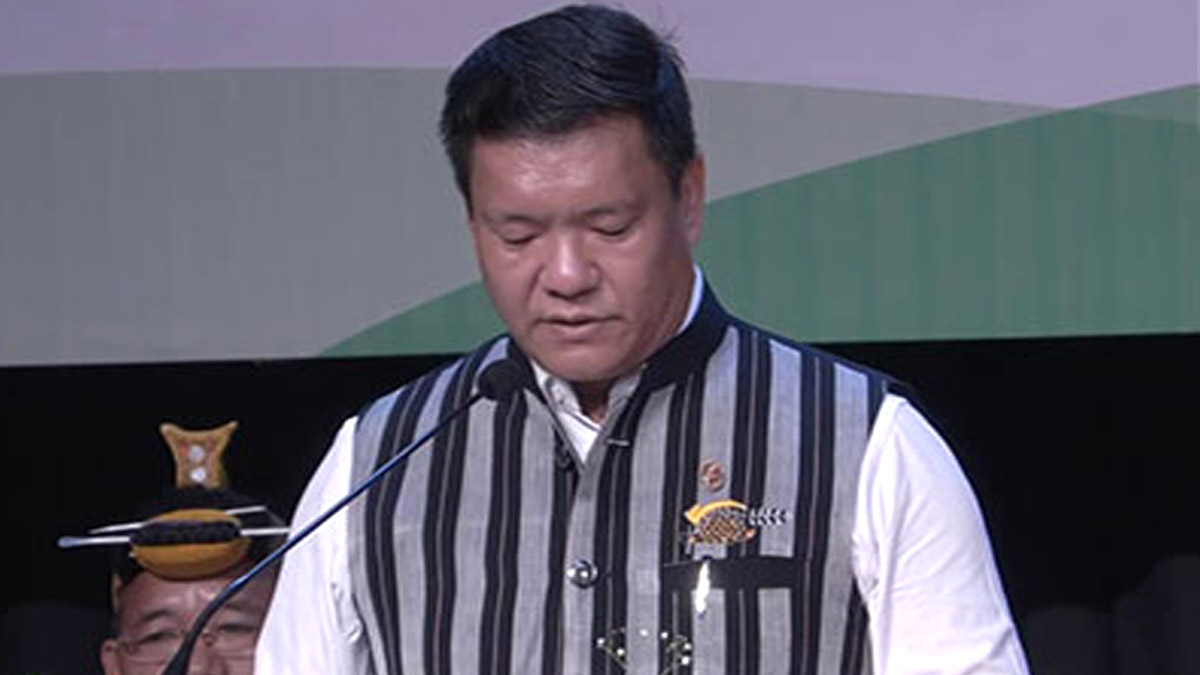 Pema Khandu Sworn In for Third Term as Arunachal Pradesh Chief Minister