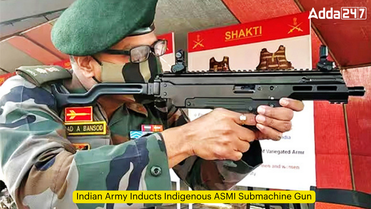 Indian Army Inducts Indigenous ASMI Submachine Gun: A Pride in Atmanirbhar Bharat