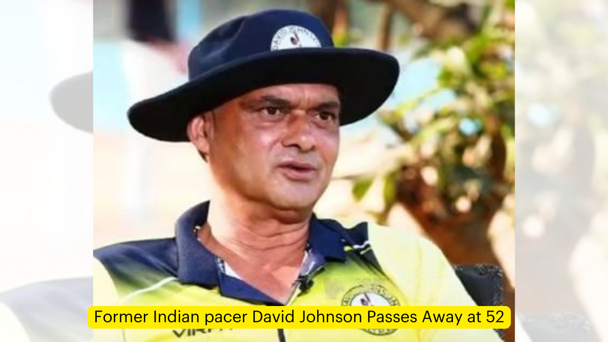 Former Indian pacer David Johnson Passes Away at 52