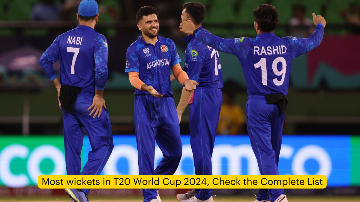 Most wickets in T20 World Cup 2024, Check the Complete List