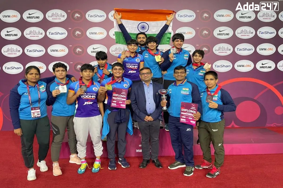 India Wins 11 Medals at the U-17 Asian Wrestling Championship 2024