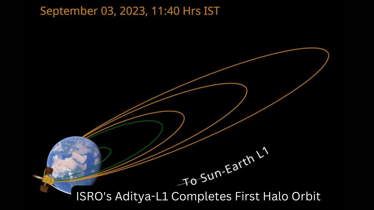 ISRO's Aditya-L1 Completes First Halo Orbit