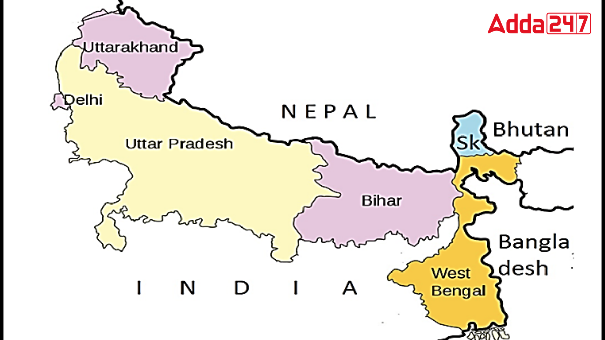 Indian States which Share Border with Nepal