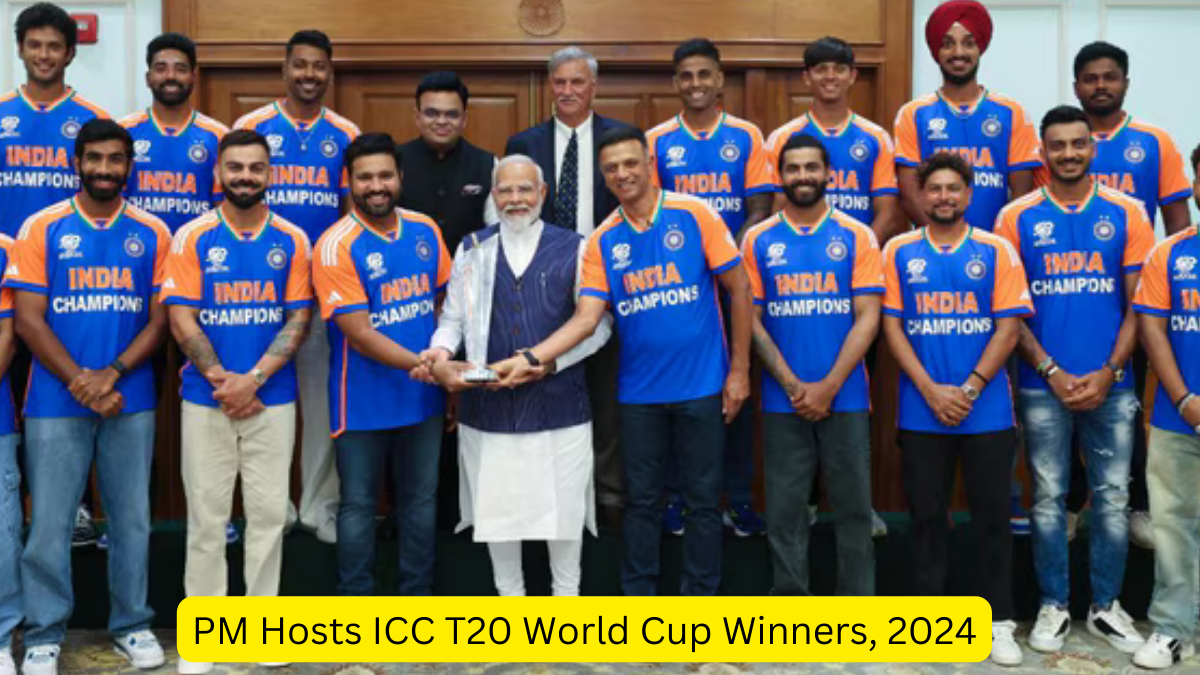 PM Hosts ICC T20 World Cup Winners, 2024