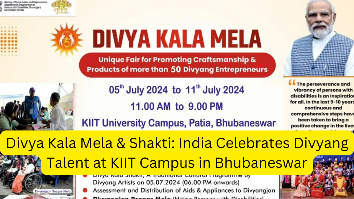 Divya Kala Mela & Shakti India Celebrates Divyang Talent at KIIT Campus in Bhubaneswar