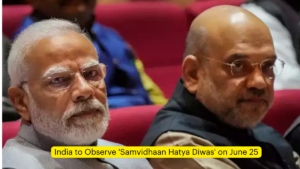 India to Observe 'Samvidhaan Hatya Diwas' on June 25