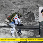 Captain Supreetha C.T.  Breaking Barriers at Siachen Glacier