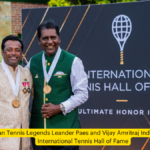 Indian Tennis Legends Leander Paes and Vijay Amritraj Inducted into International Tennis Hall of Fame