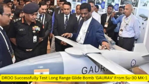 DRDO Successfully Test Long Range Glide Bomb 'GAURAV' From Su-30 MK-1