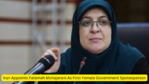 Iran Appoints Fatemeh Mohajerani As First Female Government Spokesperson