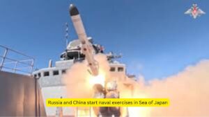 Russia and China start naval exercises in Sea of Japan