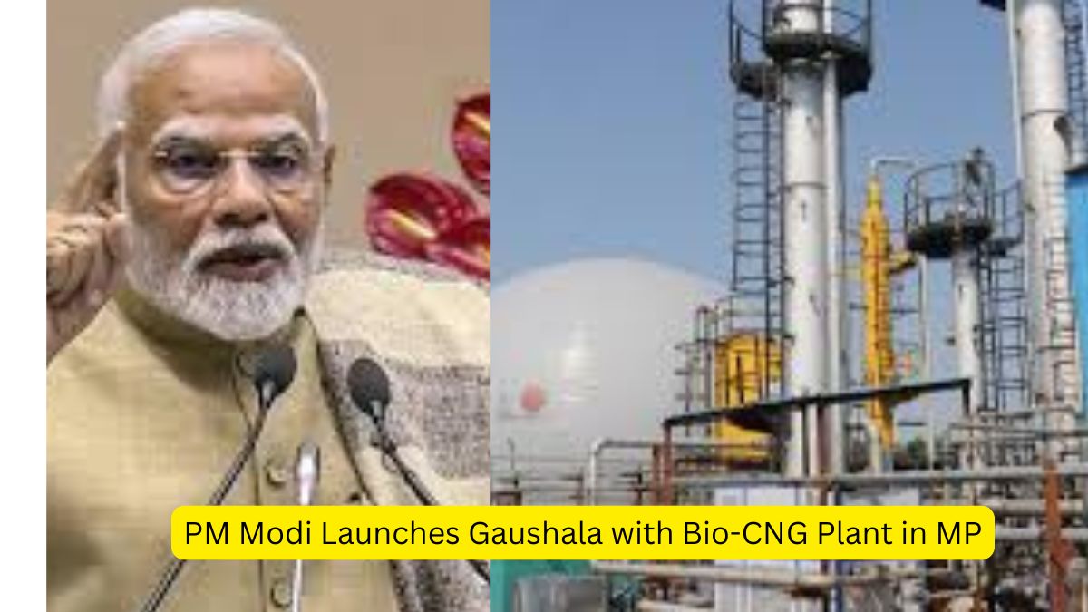 PM Modi Launches Gaushala with Bio-CNG Plant in MP