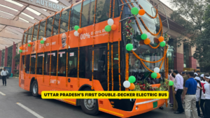 Launch of Uttar Pradesh’s First Double-Decker Electric Bus by Chief Minister Yogi Adityanath