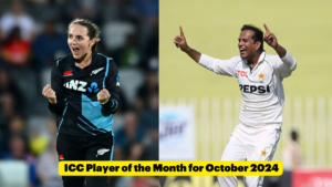 Who won the ICC Player of the Month for October 2024?