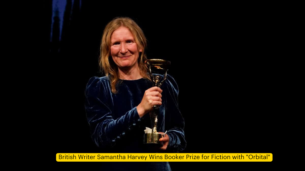 British Writer Samantha Harvey Wins Booker Prize for Fiction with "Orbital"