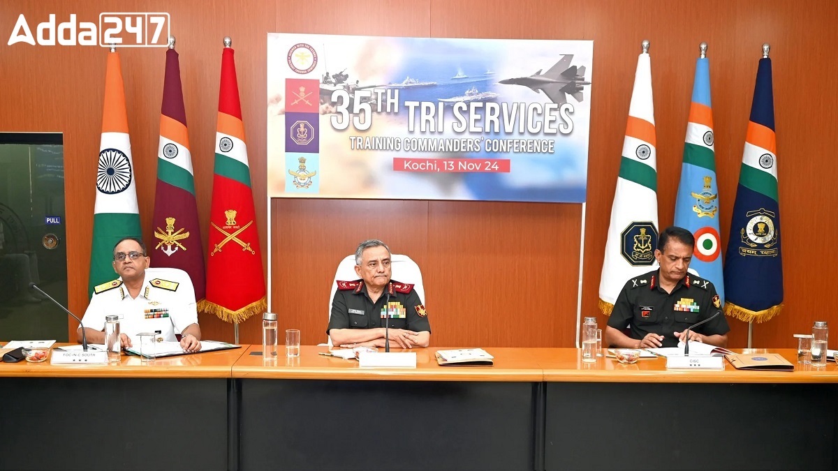 Chief of Defence Staff Chairs 35th Tri-Services Commanders’ Conference in Kochi