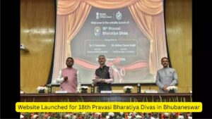 Website Launched for 18th Pravasi Bharatiya Divas in Bhubaneswar