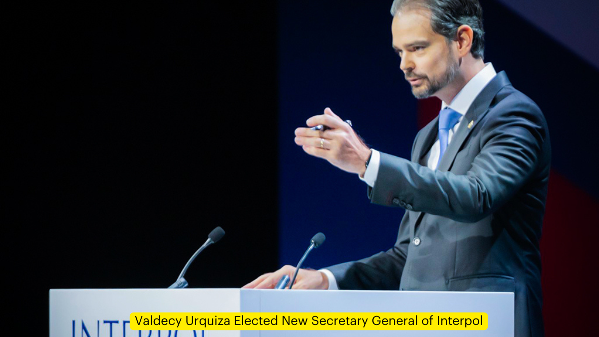 Valdecy Urquiza Elected New Secretary General of Interpol