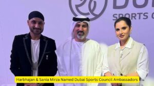 Harbhajan & Sania Mirza Named Dubai Sports Council Ambassadors