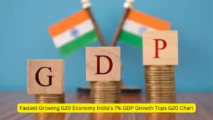 Fastest Growing G20 Economy India’s 7% GDP Growth Tops G20 Chart