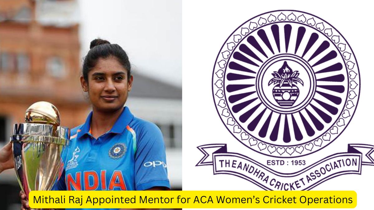 Mithali Raj Appointed Mentor for ACA Women’s Cricket Operations