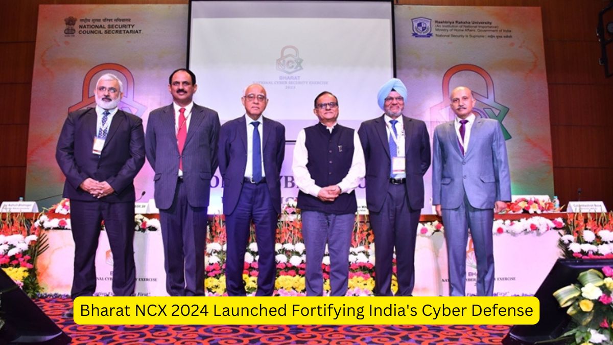 Bharat NCX 2024 Launched Fortifying India's Cyber Defense