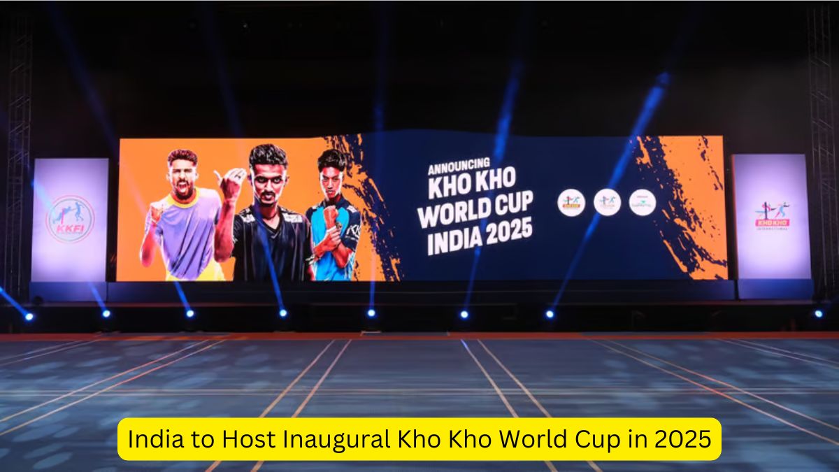 India to Host Inaugural Kho Kho World Cup in 2025