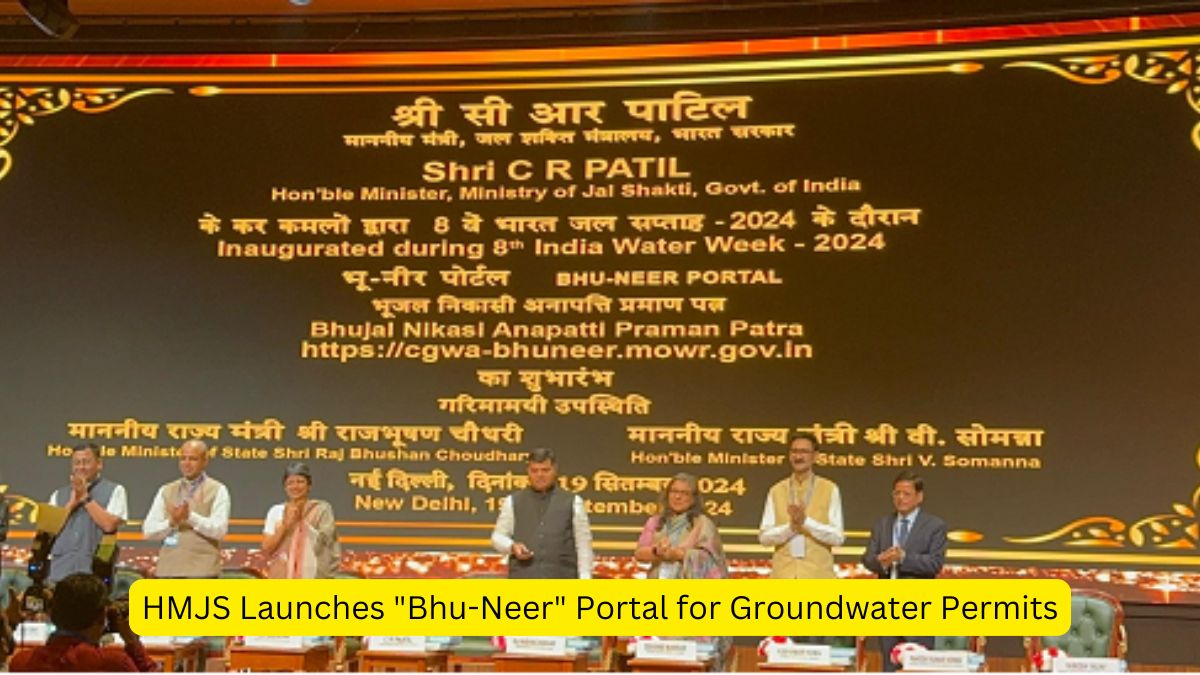 HMJS Launches Bhu-Neer Portal for Groundwater Permits