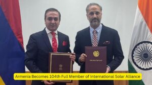 Armenia Becomes 104th Full Member of International Solar Alliance