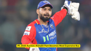 IPL 2025 Auction: Rishabh Pant Becomes Most Expensive Buy